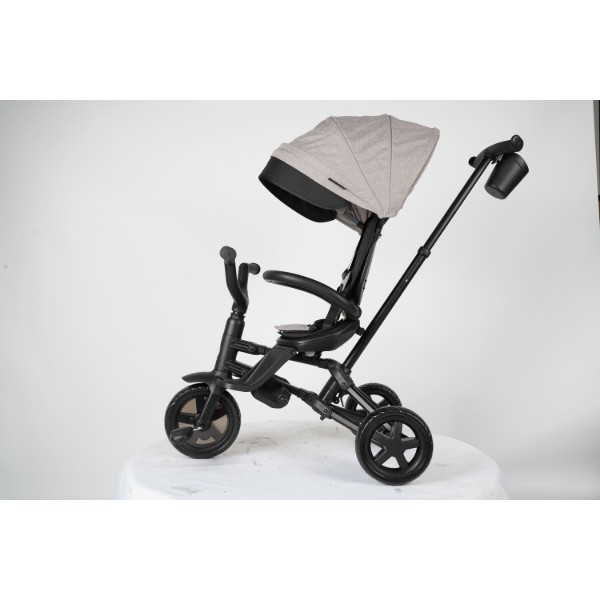 Фото - Триколісний велосипед Qplay Nova Niello Grey (S700-6NovaNielloGrey)